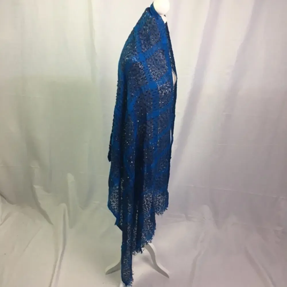 Collection 18 Plaid Confetti Scarf Starry Night